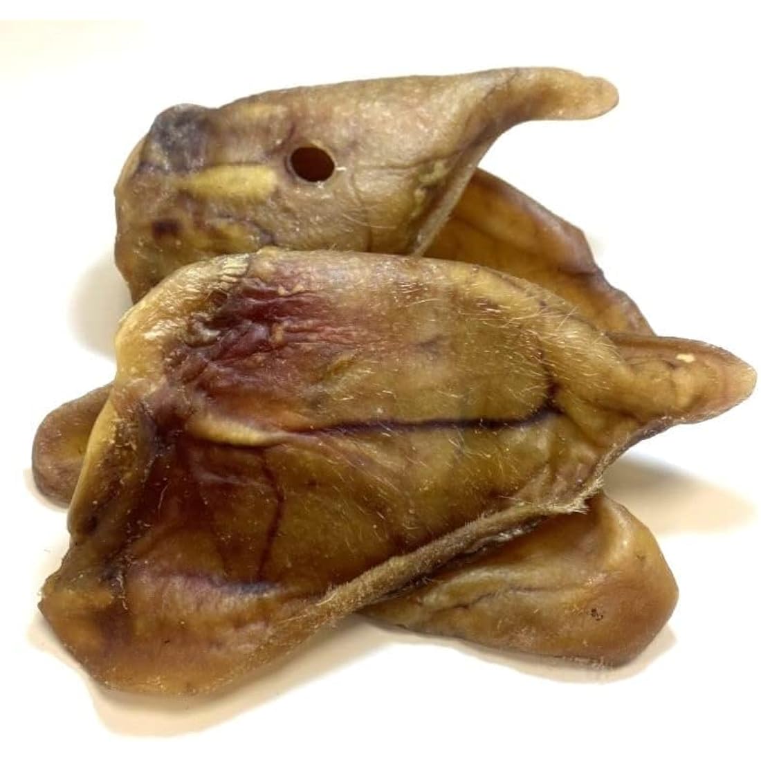 Premium Quality Large Pigs Ears (Pack of 10) Natural Dog Treats Chews PEC