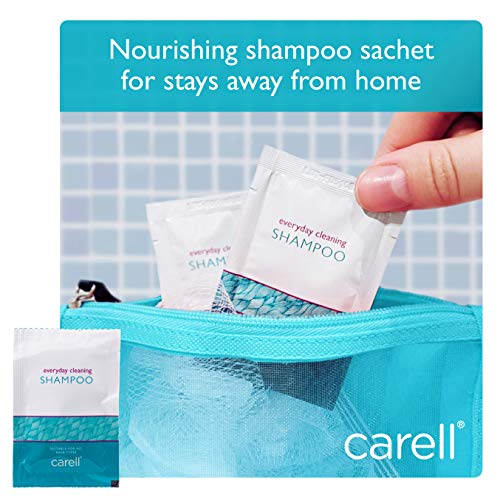 Clinell Skin Everyday Shampoo Sachets - Box of 100 Sachets - 7ml each Sachet - Dermatologically Tested & Travel Friendly with Green Tea Fragrance