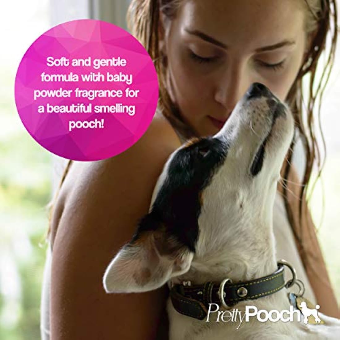 Pretty Pooch Gentle Touch Dog Shampoo & Conditioner (Baby Powder Fragrance) - A Non-itchy, Professional Deep Cleaning Shampoo for Dogs with Sensitive Skin! (5 Litre Baby Powder)