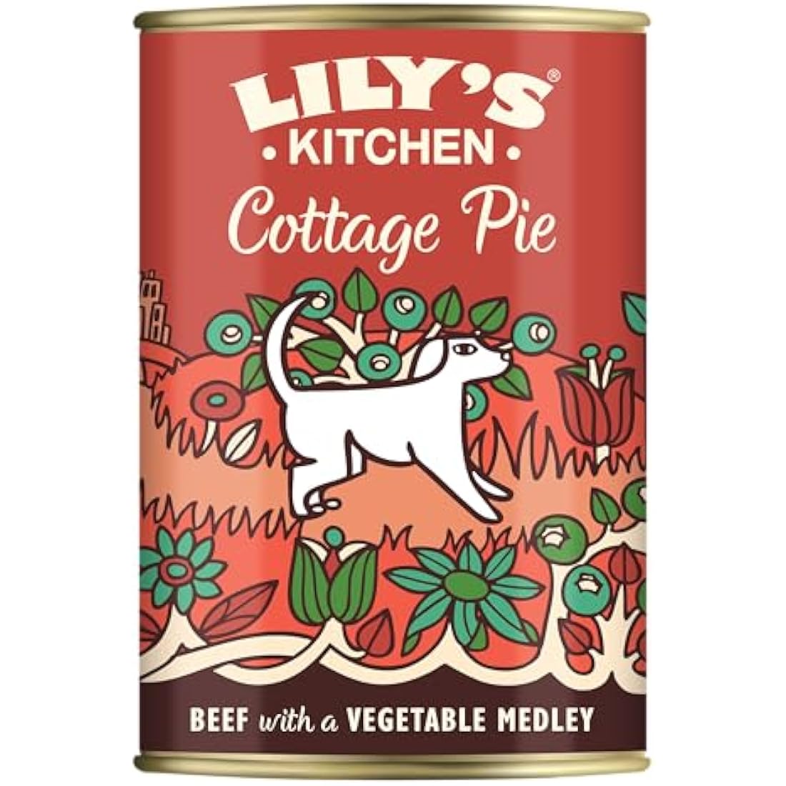 Lily's Kitchen Natural Adult Dog Food Wet Tins - Cottage Pie - Complete Meal Recipes (6 Tins x 400g)