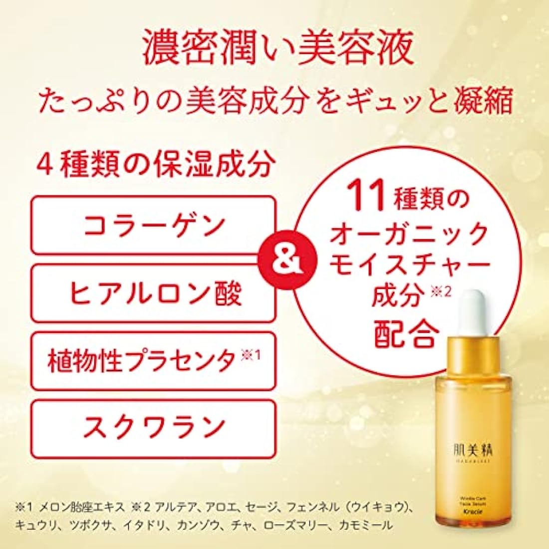 Kracie Hadabisei Wrinkle Care Concentrate Serum 30ml