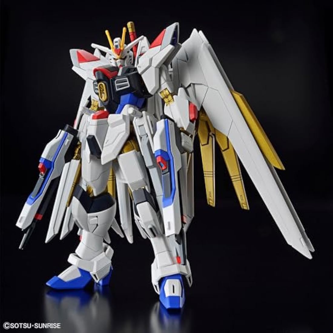 BANDAI SPIRITS(バンダイ スピリッツ HG Mobile Suit Gundam Seed Freedom Mighty Strike Freedom Gundam 1/144 Scale Color-Coded Plastic Model
