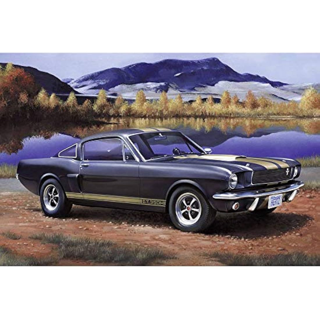 Revell 07242 Shelby Mustang GT 350 H 1:24 Scale Unbuilt/Unpainted Plastic Model Kit