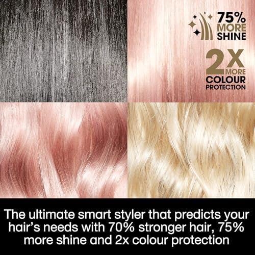 ghd Platinum+ Hair Straightener & Professional Styler - Stronger Hair, More Shine, Colour Protection - for All Hair Types - (UK Plug)