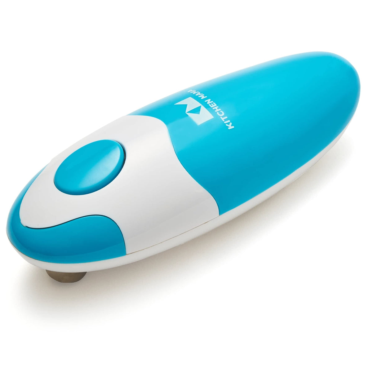 Kitchen Mama Auto Electric Can Opener : Open Your Cans with A Simple Press of Button - Automatic, Hands Free, Smooth Edge, Food-Safe, Battery