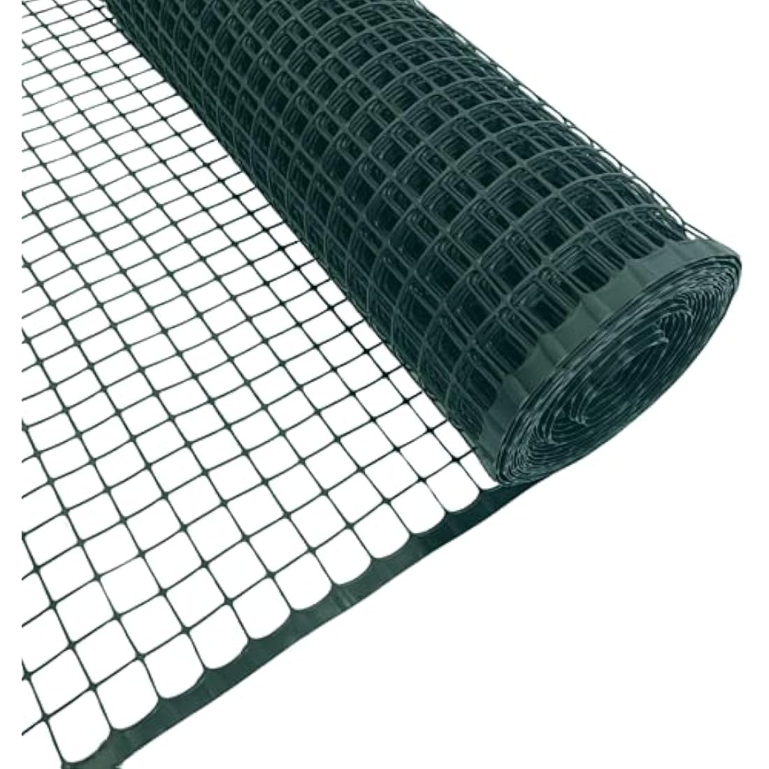 Plastic Mesh Fencing | 1m x 10m | 20mm Holes | Green | Netting For Garden Fences, Plant Support, Tree Guards, Reusable Plastic Mesh For Climbing Plants, Vegetables, Pets