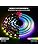 BTF-LIGHTING FCOB SPI RGB Flexible High Density LED Strip COB WS2811 IC LED Strip 5M 720LEDs/m 21W/M DC12V White PCB IP30 Chasing Colour(Without Controller and Power Supply)
