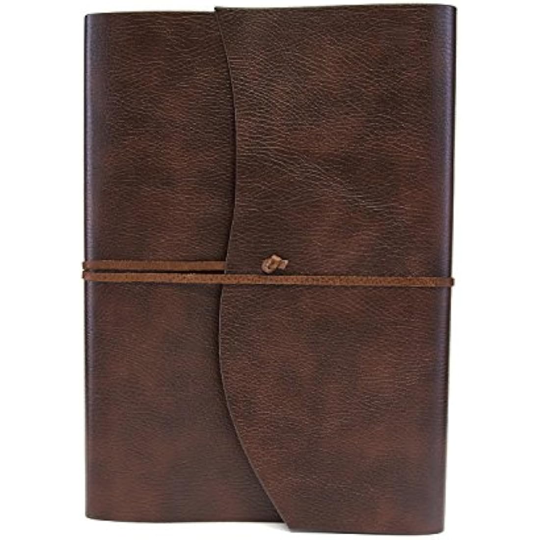 Tivoli Liscio A4 Large Recycled Leather Journal, A4 (21x30 cm) Brown