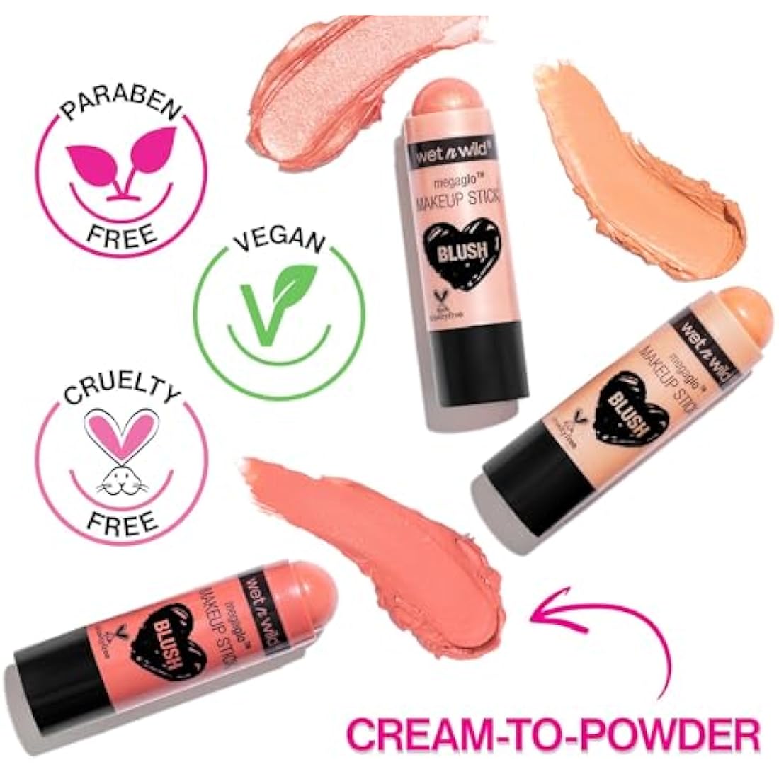 WET N WILD MegaGlo Makeup Stick - Peach Bums