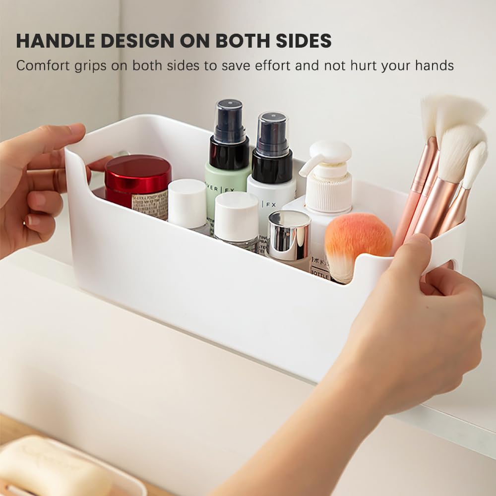FYting Storage Baskets,4 Pcs Bathroom Baskets small,Kitchen Storage Boxes
