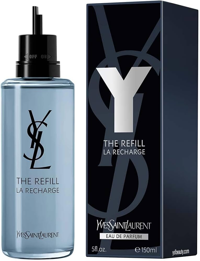 Yves Saint Laurent Y Eau de Parfum 150ml Refill Men's Fragrance