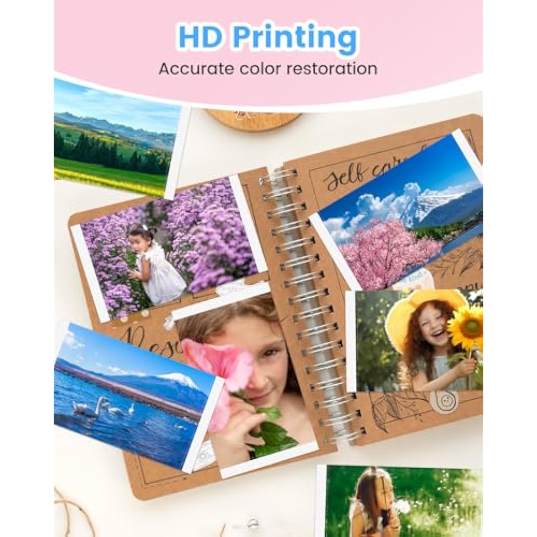 Replacement Canon Selphy CP1500 Ink and Photo Paper 6x4 inch Set for Canon Selphy CP1300 CP1200 CP1000 CP910 CP810,3115B001(AA) 3 Color Ink Cassette Cartridges/108 Sheets /100 x 148mm Printer Paper