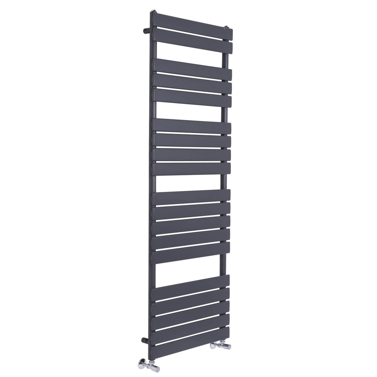 Warmehaus Flat Panel Heated Towel Rail Grey Anthracite Radiator 1800x600mm