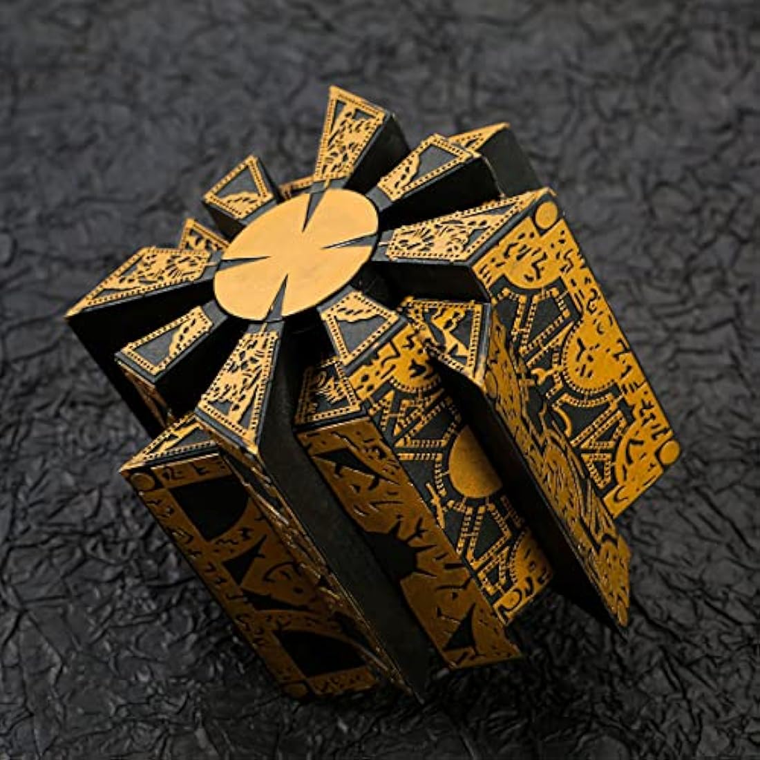 SSZJ Hellraiser Puzzle Box, Detachable and Deformable Puzzle Box, Role-Playing Film Props