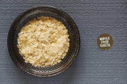Wholefood Earth - Nutritional Yeast Flakes, 1 kg - with B12, Dairy Free, GMO Free, Vegan