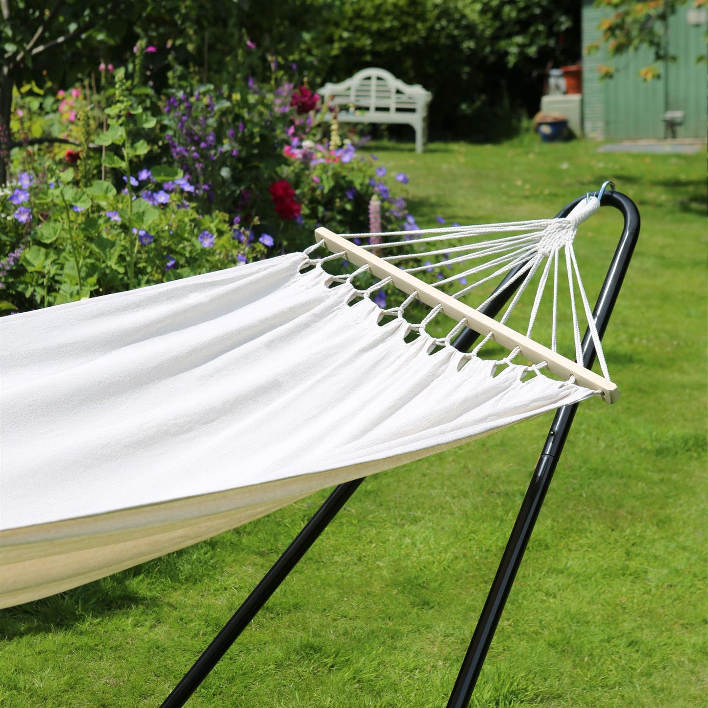 200 x 80cm Deluxe Cotton Garden Hammock