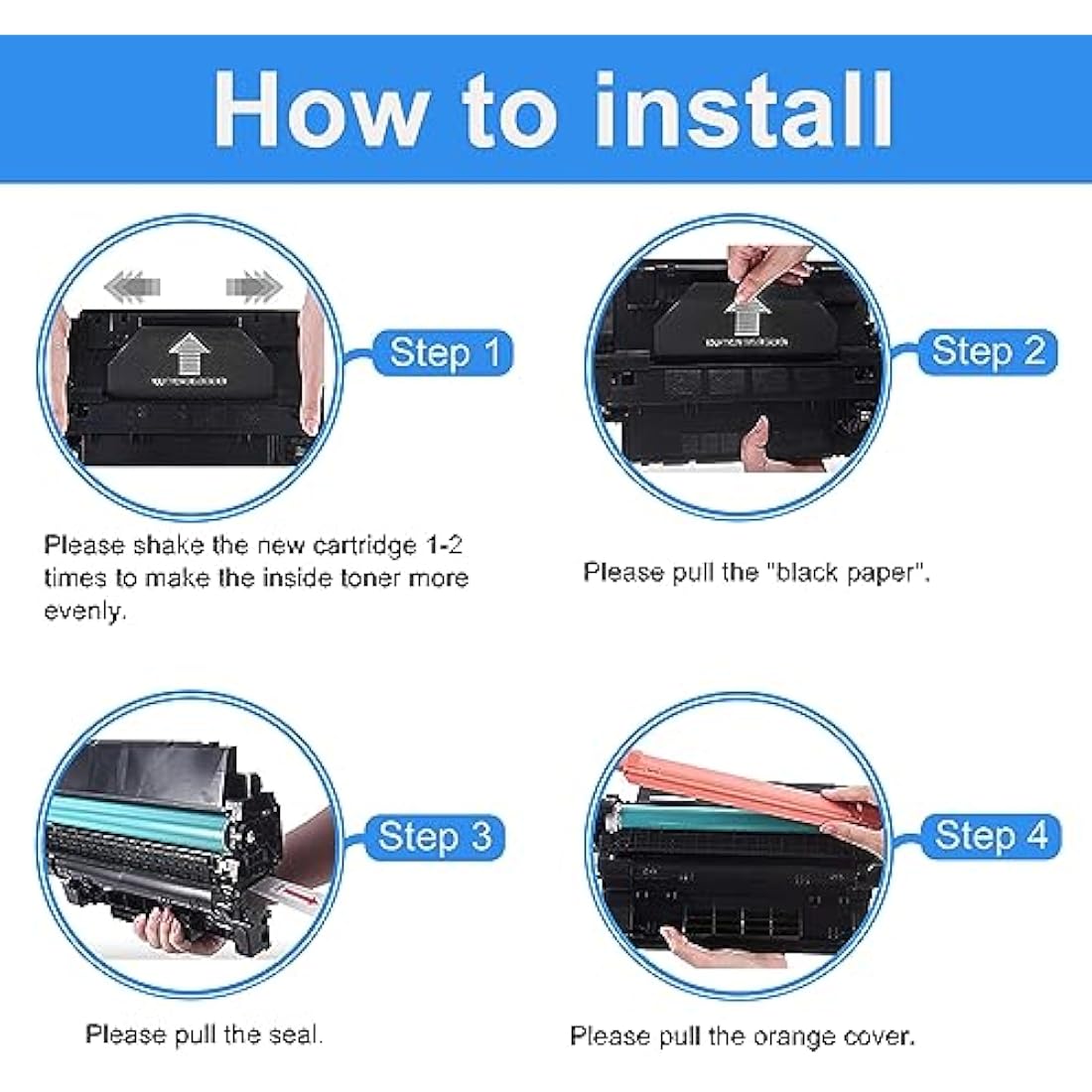 LCL Compatible Toner Cartridge 55A CE255A (1 Black) Replacement for HP Laserjet Enterprise P3010 P3011 P3015 P3016 P3015d P3015dn P3015n P3015x 500 MFP M525dn M525f LaserJet Pro M521dn MFP