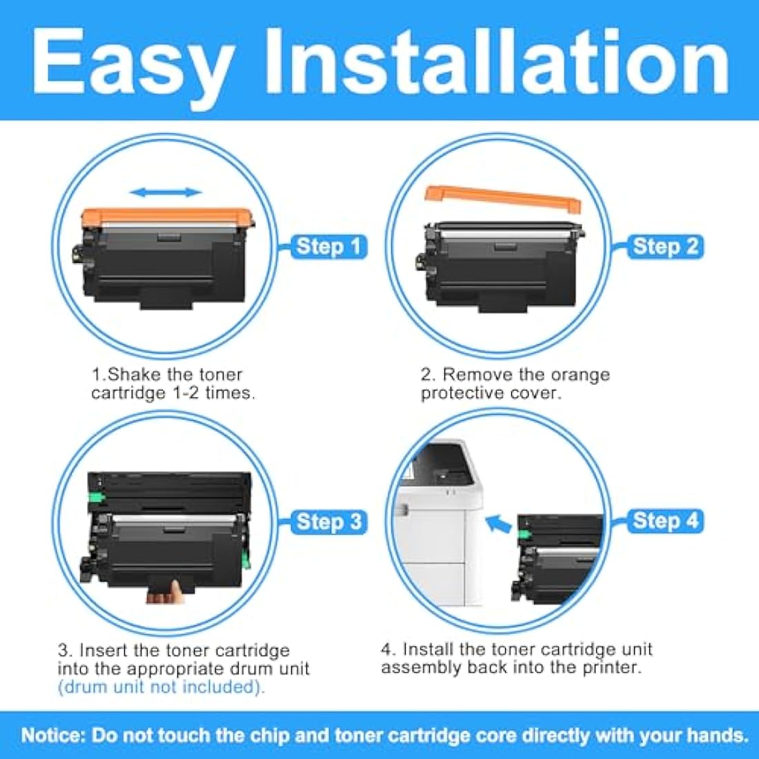 LCL TN3600XL 6000Pages Toner Cartridge Replacement for Brother TN3600 TN3600XL TN-3600 TN-3600XL for HL-L5210DN HL-L5210DW HL-L5215DN HL-L6410DN HL-L6415DN HL-L6210DW DCP-L5510DW (1Black)