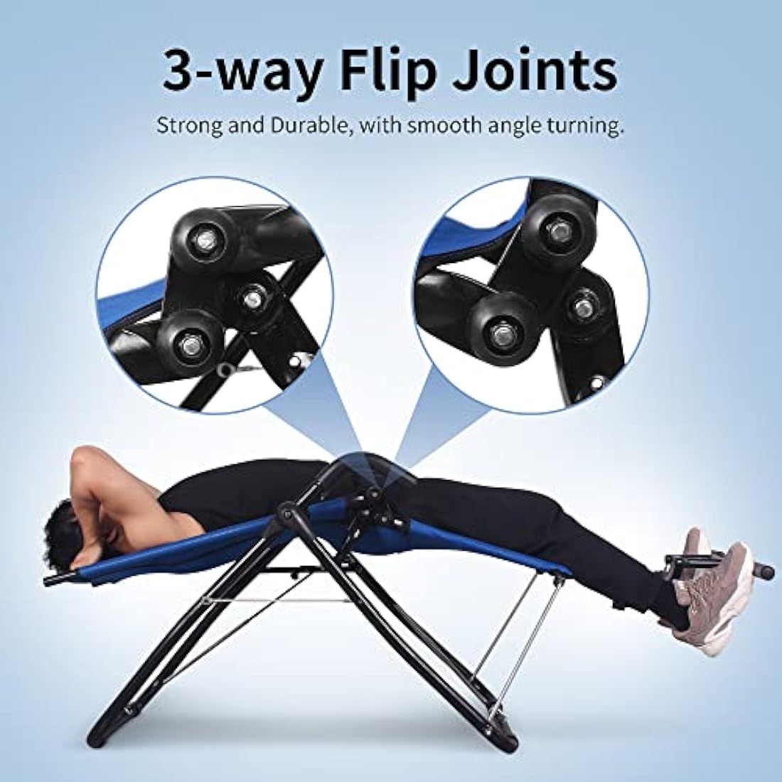 leikefitness Ab Exercise Chair Core Strengthening Lightweight Foldable Sport Abdominal Exerciser Strength Training Inversion Equipment