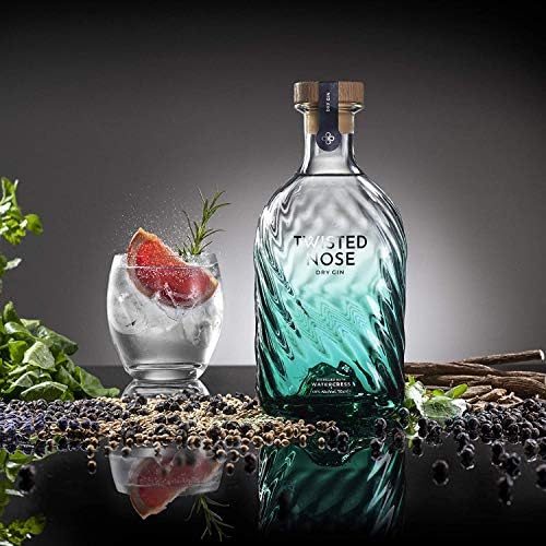 Twisted Nose Premium Dry Gin – World Award Winner – 70cl Bottle