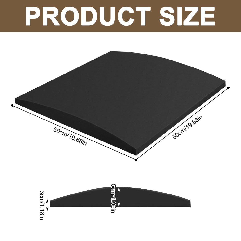 XPJBKC Sofa Cushion Support for Sagging Seat, 3 Pack 50 x 50cm, Sofa Support Cushions, Curve Furniture Seat Support