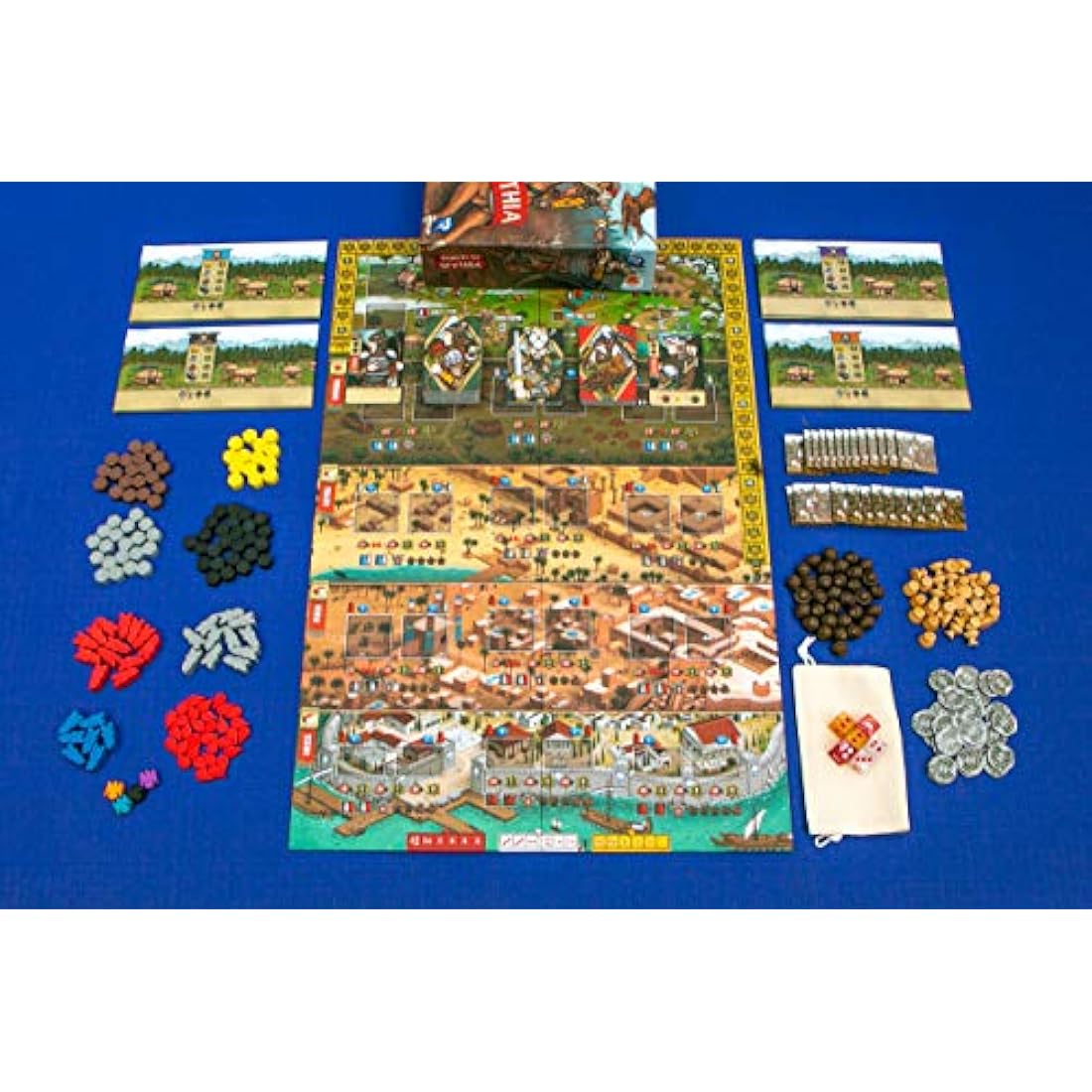 Renegade Game Studio | Raiders of Scythia | Board Game | Ages 12+ | 1-4 Players | 60-80 Minutes Playing Time, Multicolor