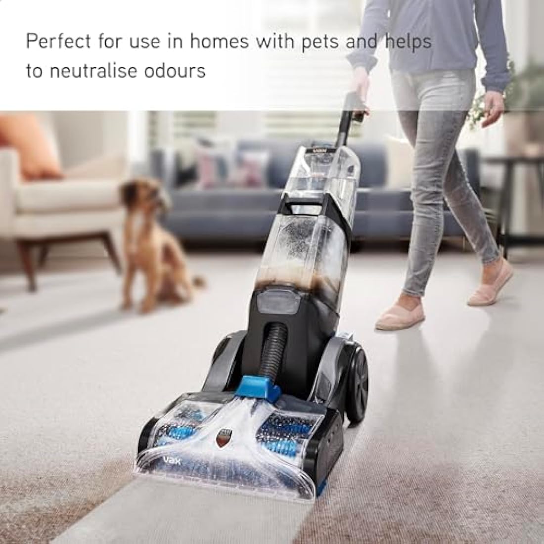 Vax Platinum Professional 4L Carpet Cleaner Solution, Stain Remover Shampoo, Rose Burst Scent, Neutralises Pet Odours, 1-9-142060, Charcoal