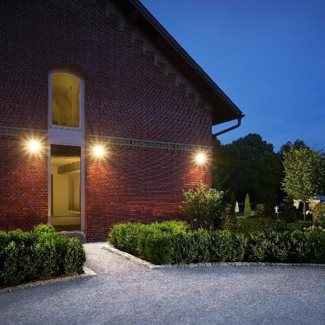 Steinel LED Outdoor Spotlight LS 150 S Black, 240° Motion Sensor Light, max. 12 m Range, 14.7 W, 4000 K, 1375 Lumen