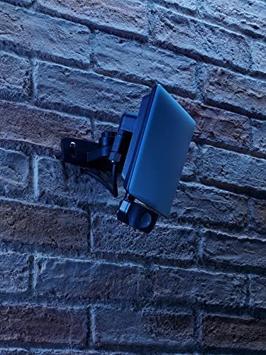 Auraglow 50W 4200lm Full Screen Slimline LED Security Motion Sensor PIR Flood Light Black Outdoor Wall Lamp