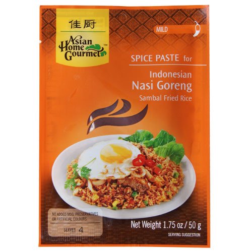 Asian Home Gourmet Indonesian Nasi Goreng Spice Paste - 12 x 50g