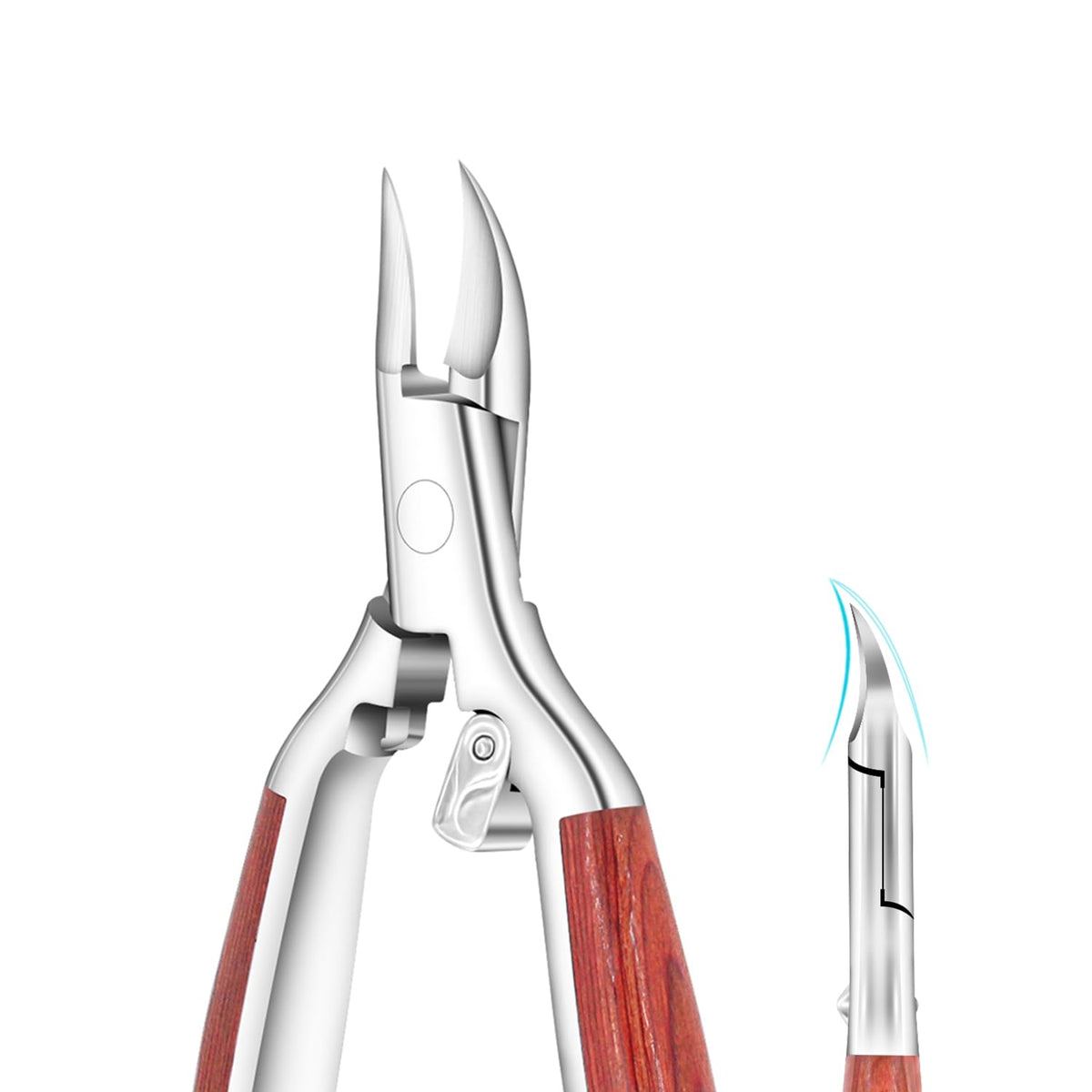 Toenail Clipper for Thick or Ingrown Nails,Heavy Duty Nail Clipper Cutter for Fingernails Toenails,Podiatrist Toenail Nipper Grooming Tool,Sharp Blade