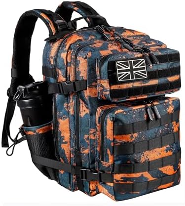 LHI Tactical Military Backpack for Men and Women 25L/35L Army Assault Pack Bag Small Rucksack with Bottle Holder