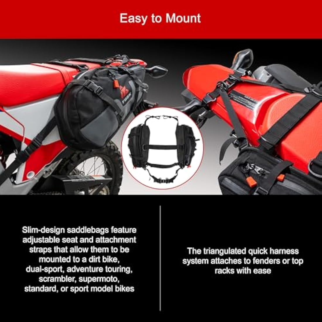 Tusk Traverse Pannier Bags Base