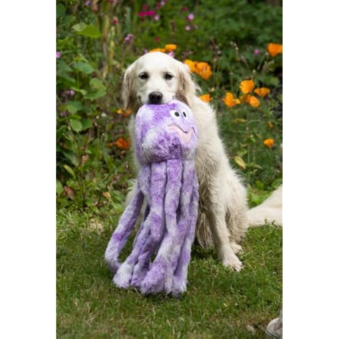 Petface Orla the Octopus Plush Dog Toy, Large