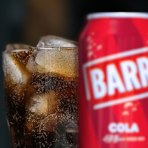 BARR since 1875, Classic Cola, 24 pack Fizzy Drink Cans, Low Sugar, 24 x 330 ml
