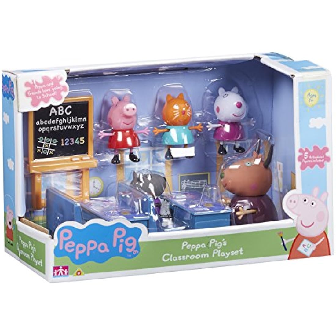 Peppa Pig 0416012 Toy Classroom, Multicoloured