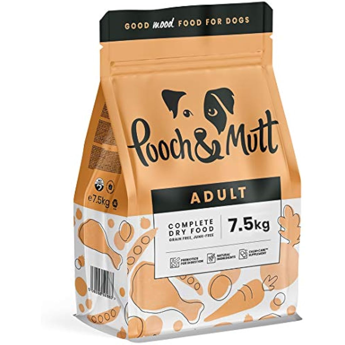 Pooch & Mutt - Complete Adult Dry Dog Food (Grain Free), Chicken & Superfood Blend, 7.5kg