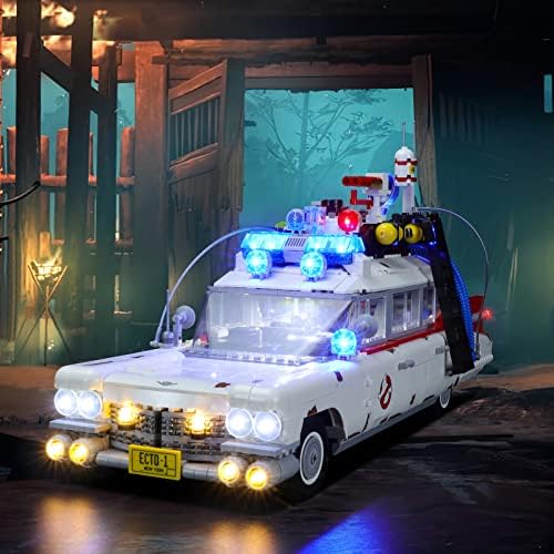 LIGHTAILING Light Set For (ECTO-1) Building Blocks Model - Led Light kit Compatible With Lego 10274(NOT Included The Model)