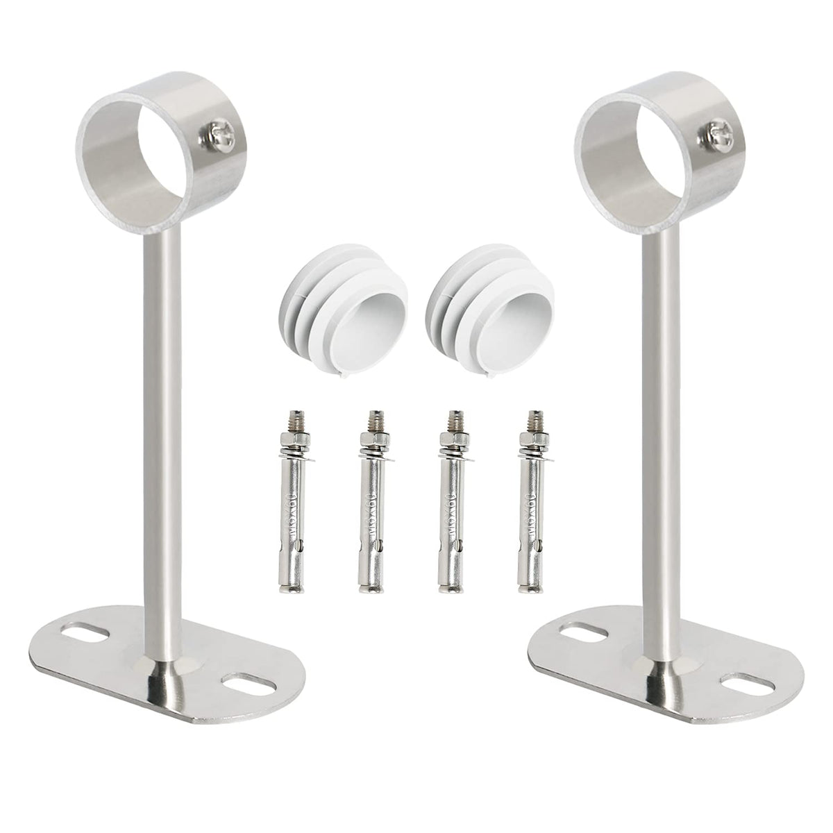 Aopin 2Pcs Ceiling Mount Bracket pipe hole diameter 32 mm(1-1/4"), length 250mm, suitable for ceiling or wall mounting