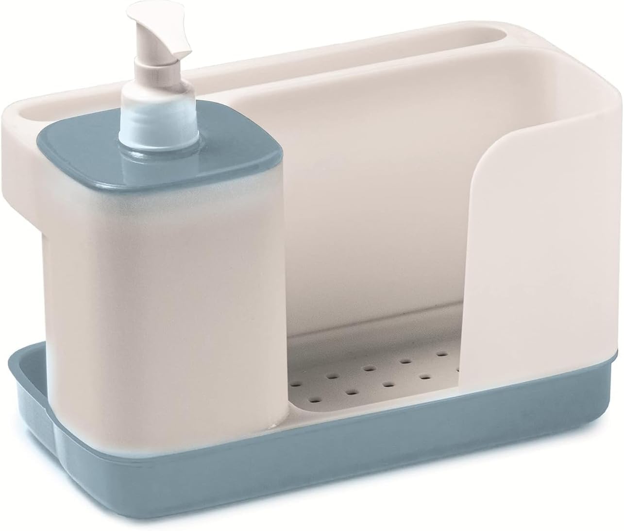 Snips Sink Sponge Holder 3 in 1, 400 ml Soap Dispenser, Made in Italy