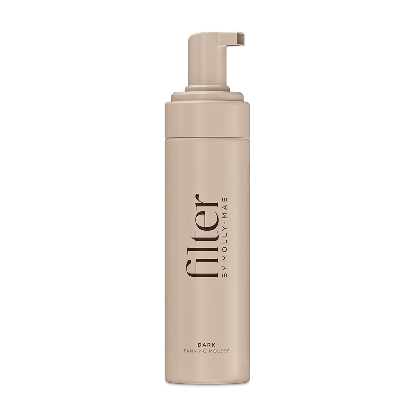 Filter by Molly-Mae Tanning Mousse | Dark Shade | Fast Drying Self Tan Mousse, for a Sunkissed, Golden Glow | Streak Free Fake Tan | Moisturising Foam