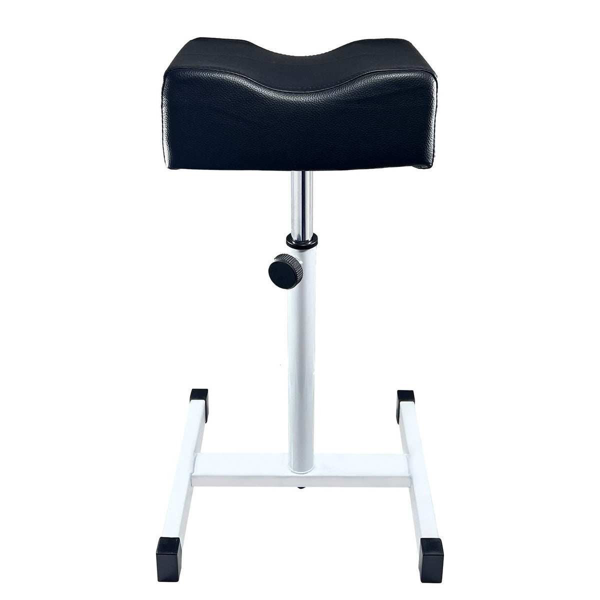 LOVEVLOGY Pedicure Chair Stool, Manicure Foot Care, Height-Adjustable Chair Leg Rest Foot Care for Nail Salon, Spa Massage, Beauty Salon, Nails, Black