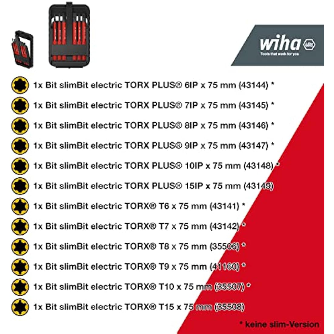 SB 2831B950 slimBit Box