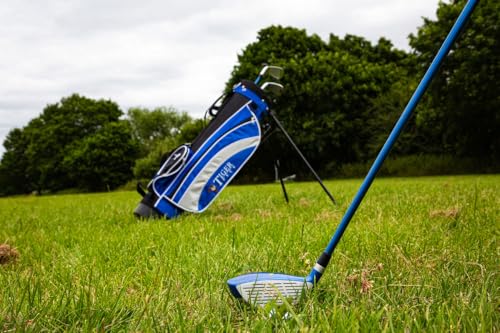 Longridge Kids' Club Junior Tiger Golf Set 3-5 Yrs, Silver, Years