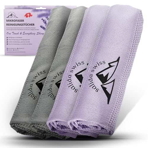 Salida Swiss Microfibre Cloth Set (4 Pack) - The Original from Switzerland, 7649988467820