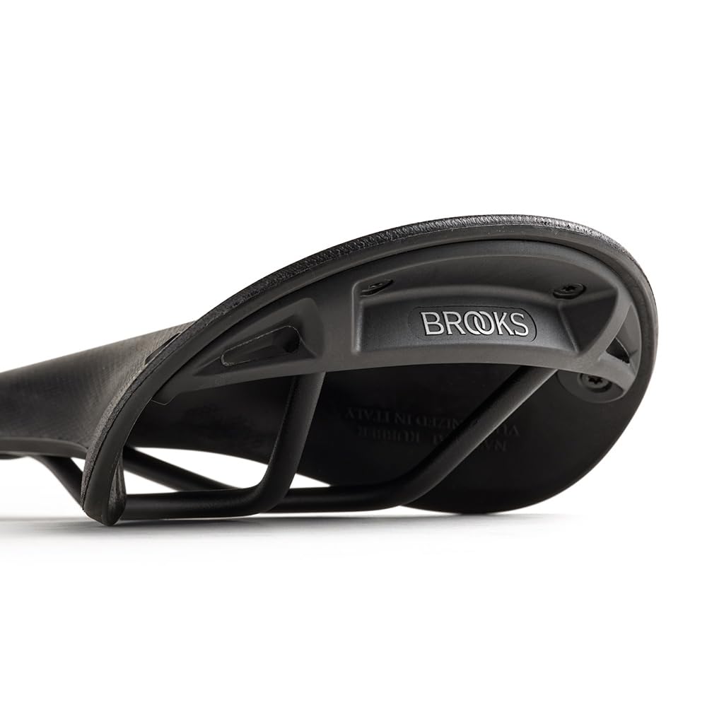 Brooks England Men's C17 All Weather Bicycle Saddle, Full Black, Medium