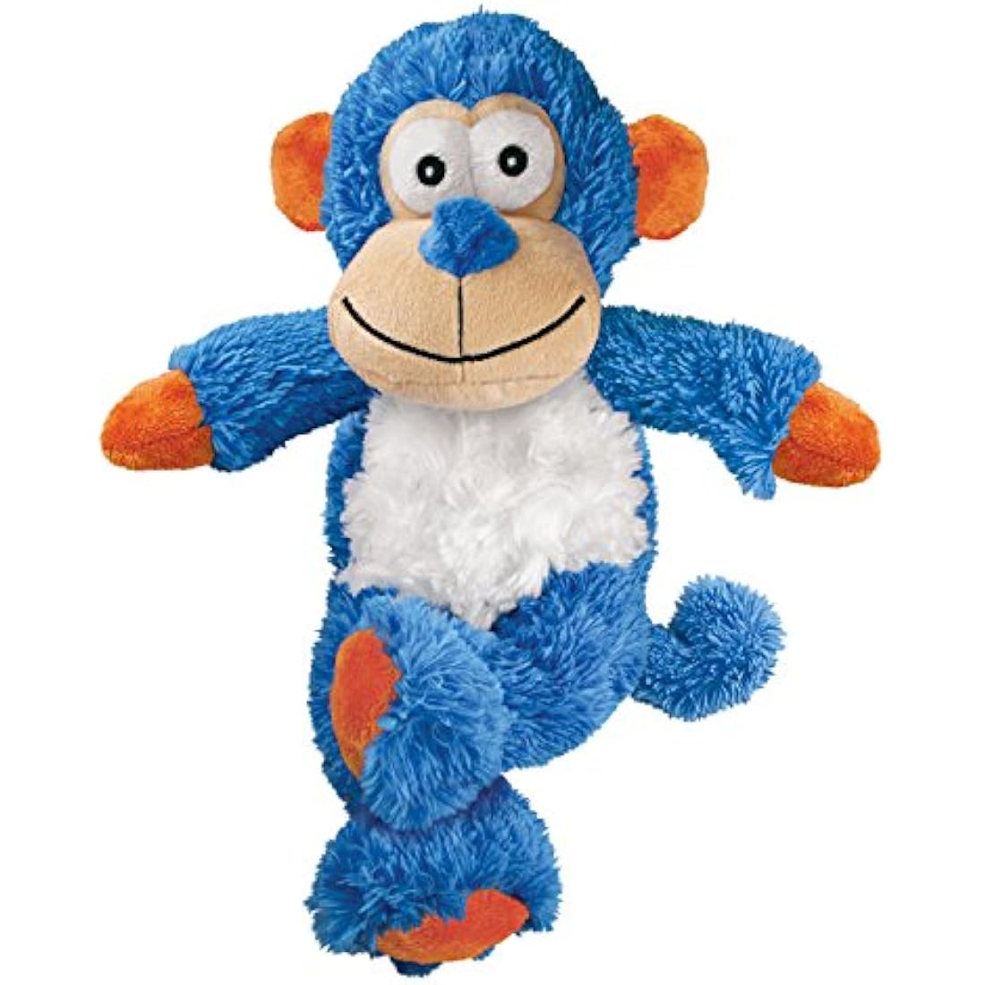 KONG - Cross Knots Monkey - Internal Knotted Ropes and Minimal Stuffing for Less Mess - For Small and Medium Dogs