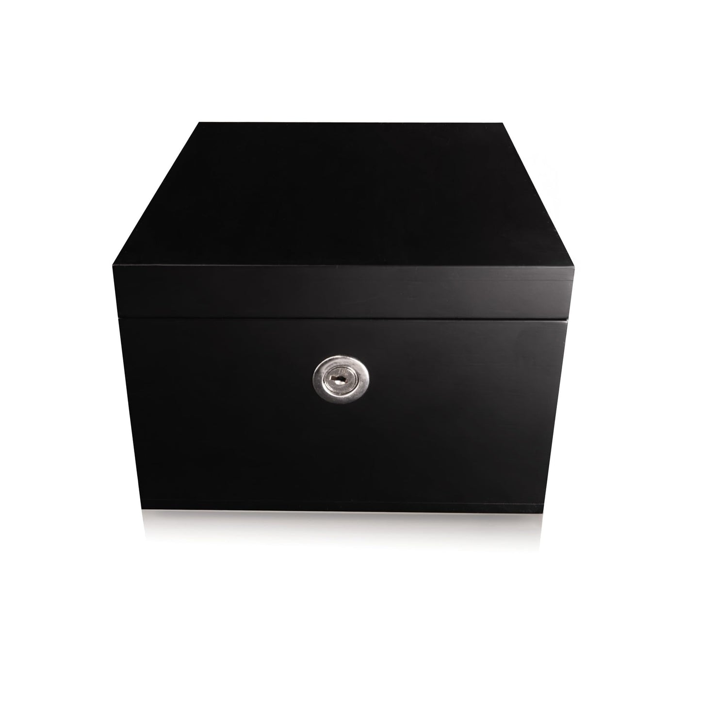 surebox Small Bamboo Lock Box - Lock & Key, Secure Home Storage