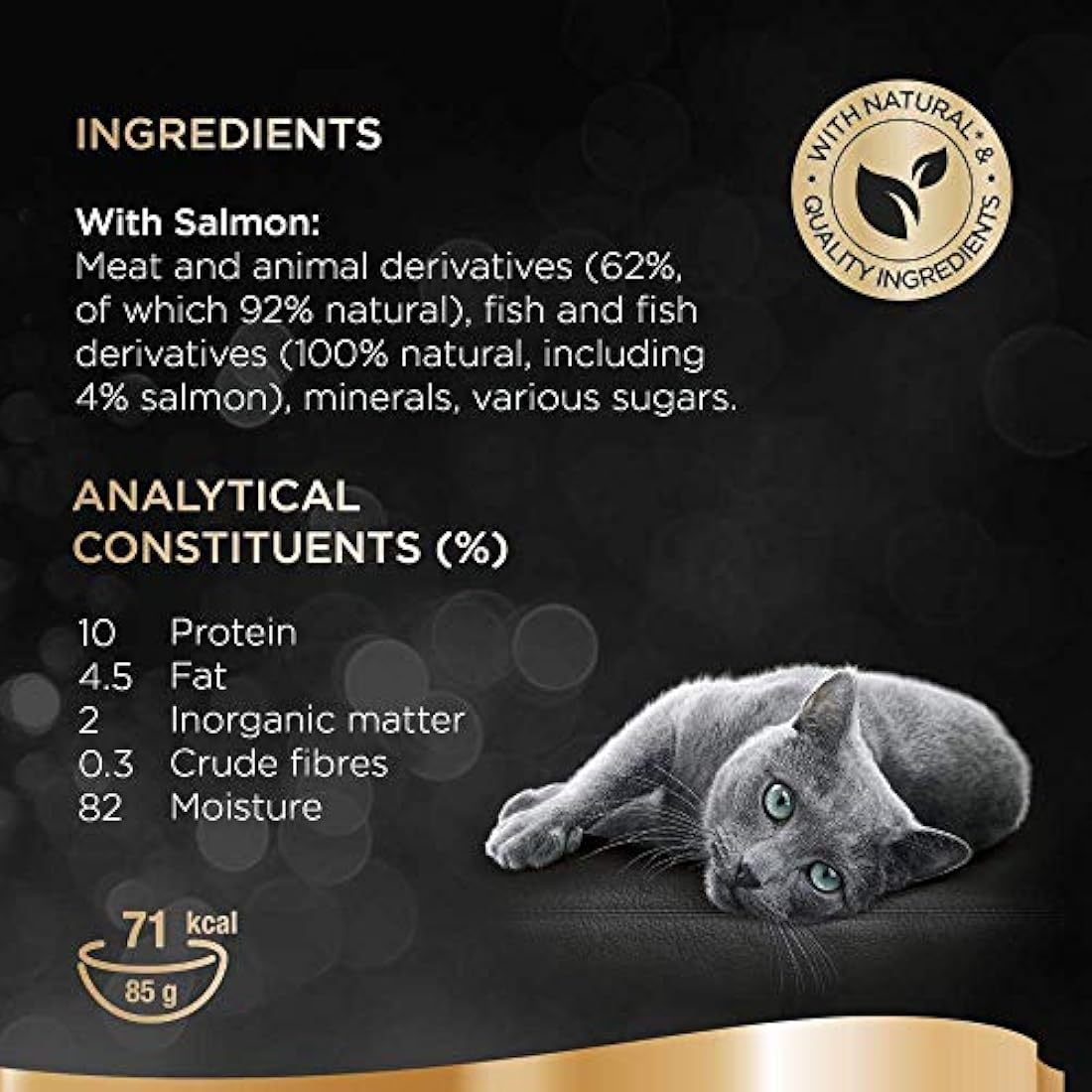 Sheba Classics Cat Food Trays Salmon in Terrine, 85 g (Pack of 22)