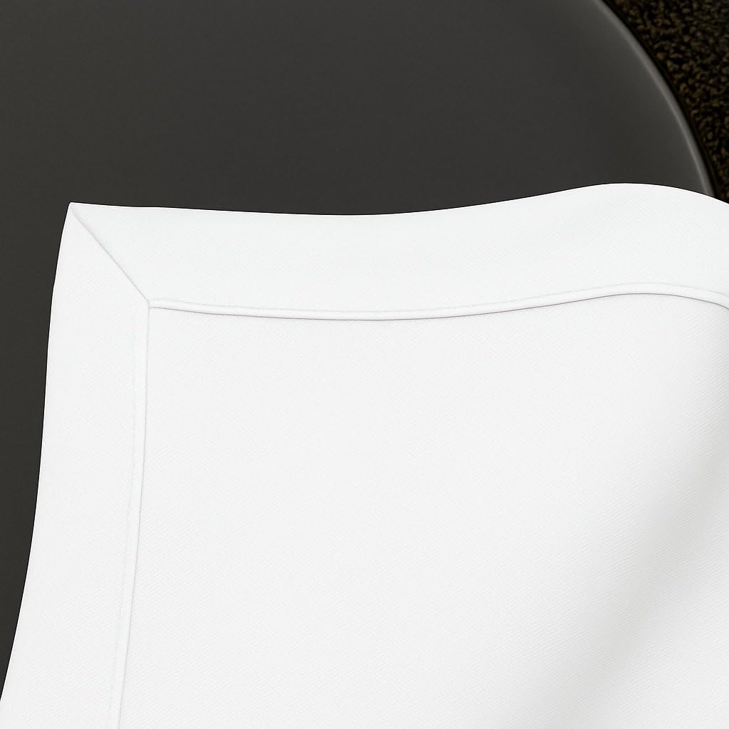 Table Runner Made of Minimate Fabric Modern, Smooth, Wide Hem, Non-Iron, Durable, Washable at 60°C, Can be Tumble Dried, Kitchen and Living Room